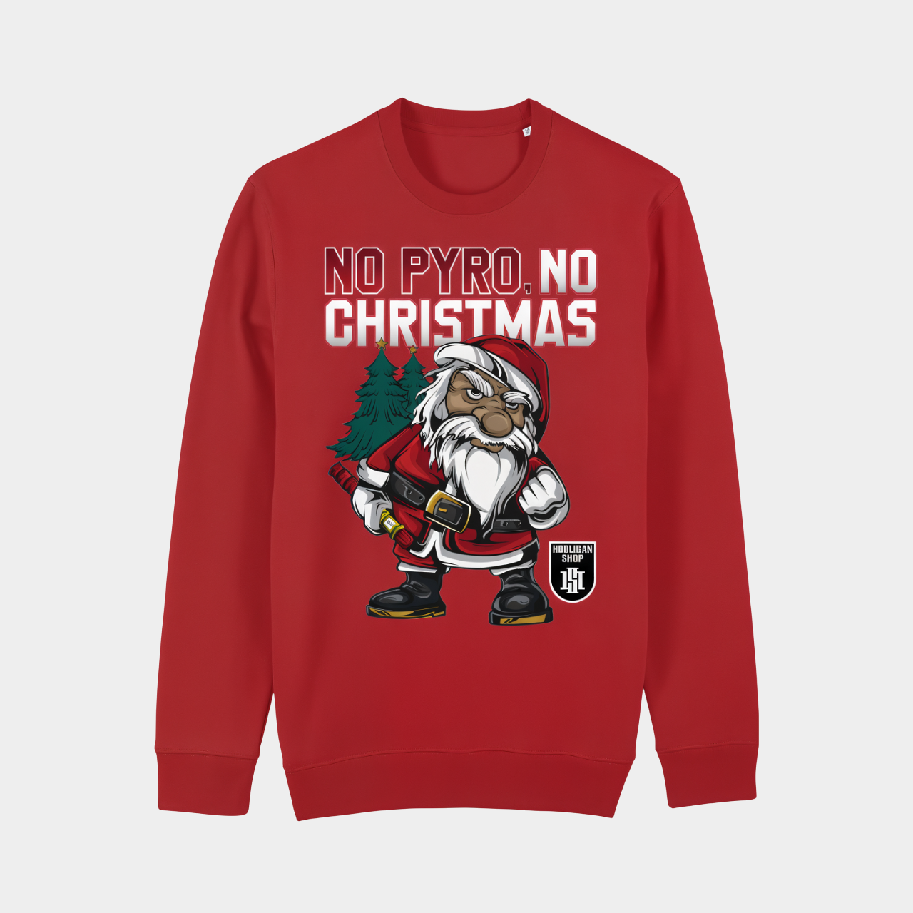 Kersttrui - No Pyro, No Christmas 🎁