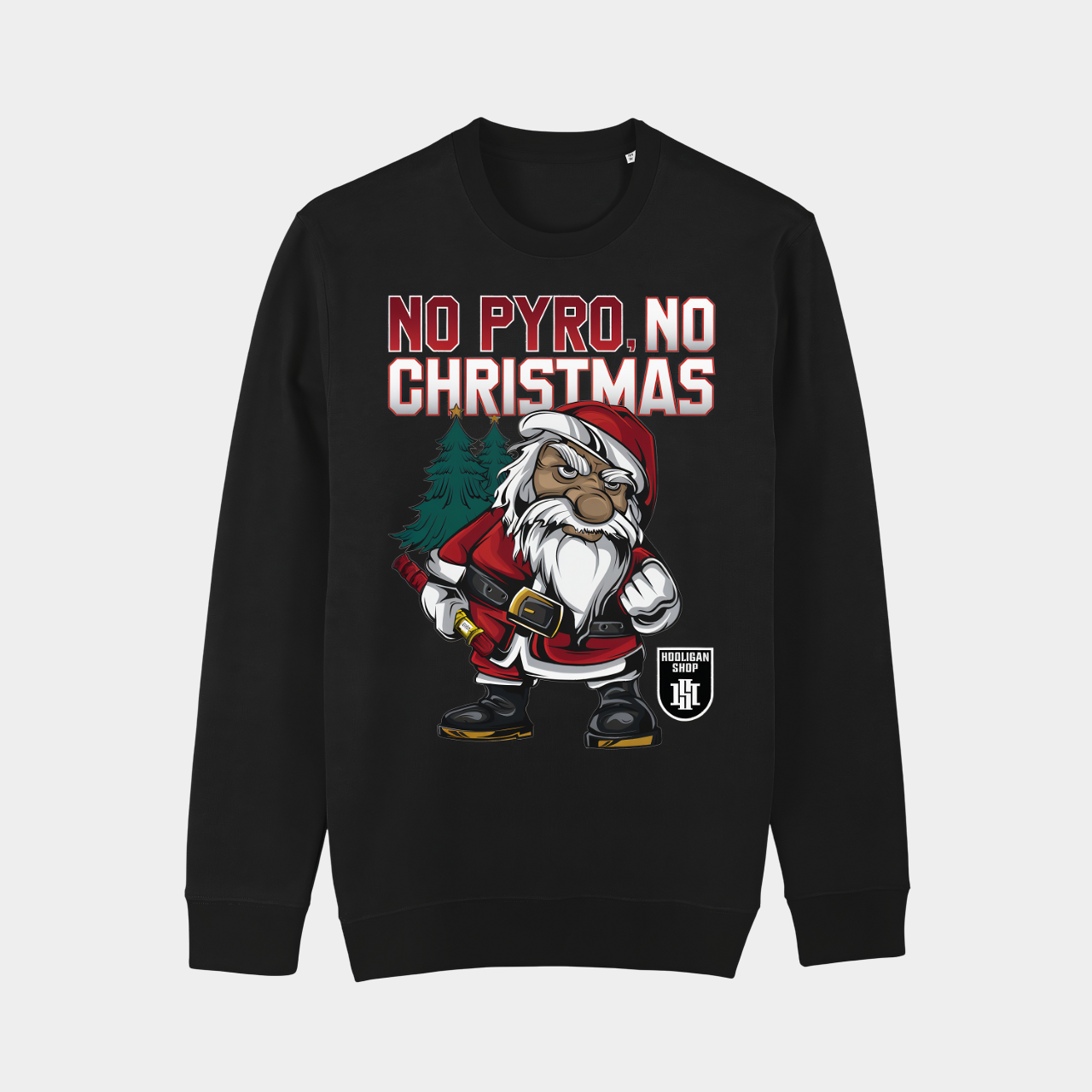 Kersttrui - No Pyro, No Christmas 🎁